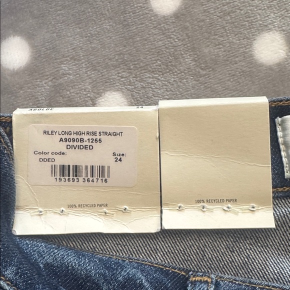 AGOLDE Riley Long High Rise Straight Jeans - Picture 15 of 16